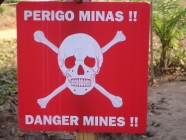 The landmine threat is clear